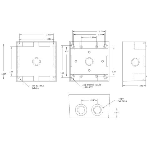 double electrical box dimensions|double electrical outlet box.